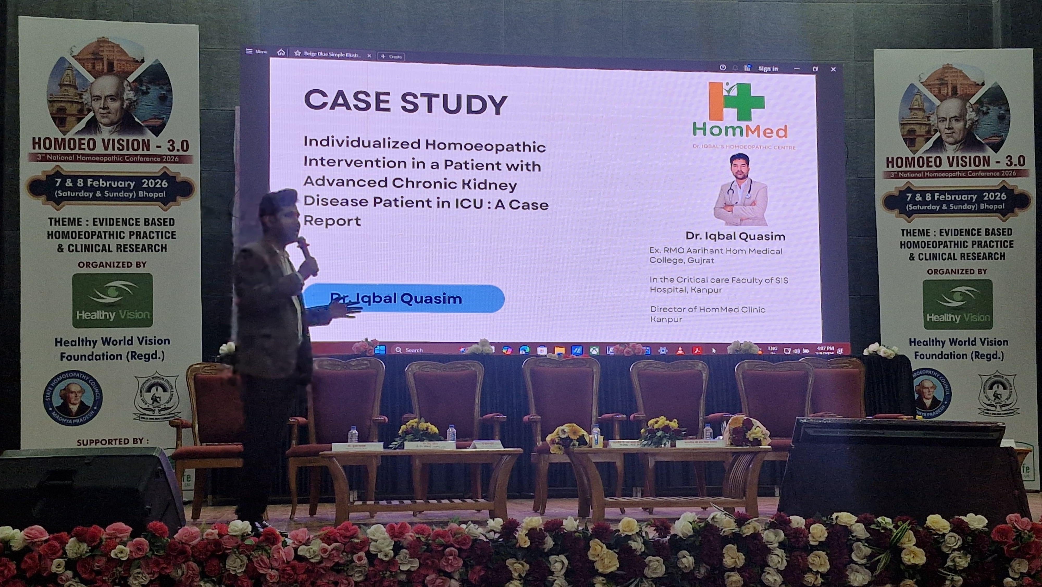 Clinical Speaker at HomoeoVision 3.0