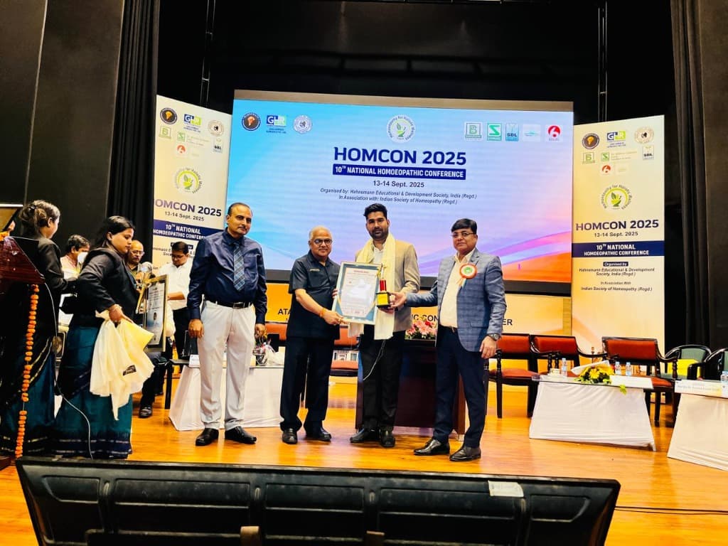 Homoeopathic Icon Award 2025
