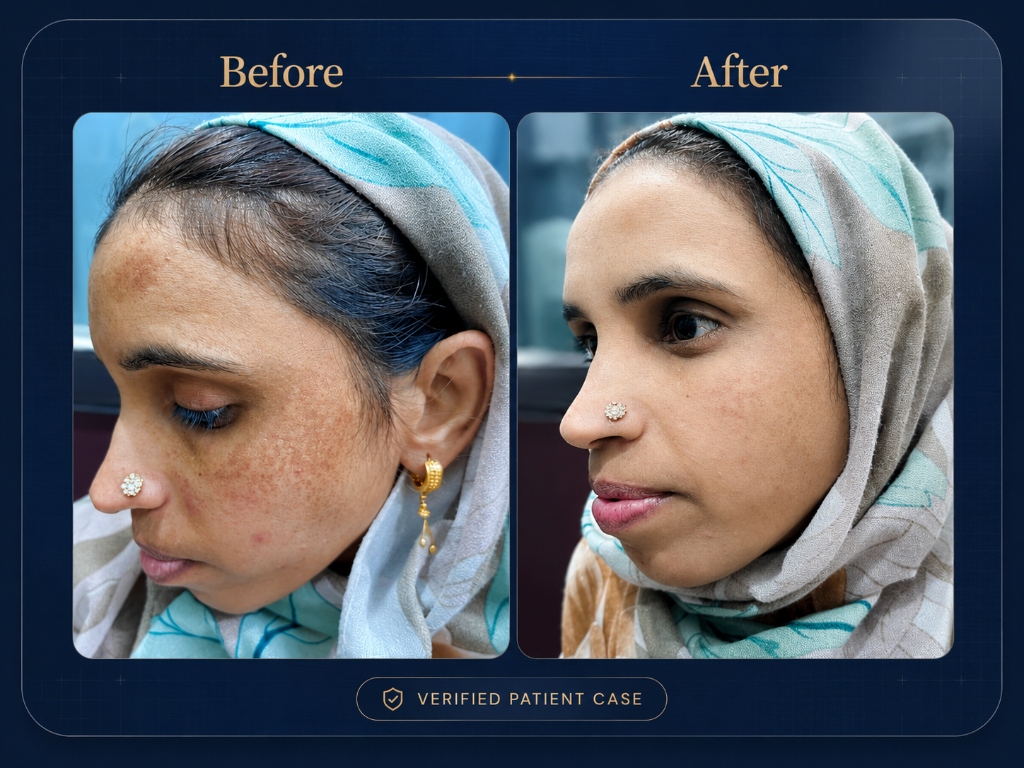 Chronic Melasma (Chhaiya)